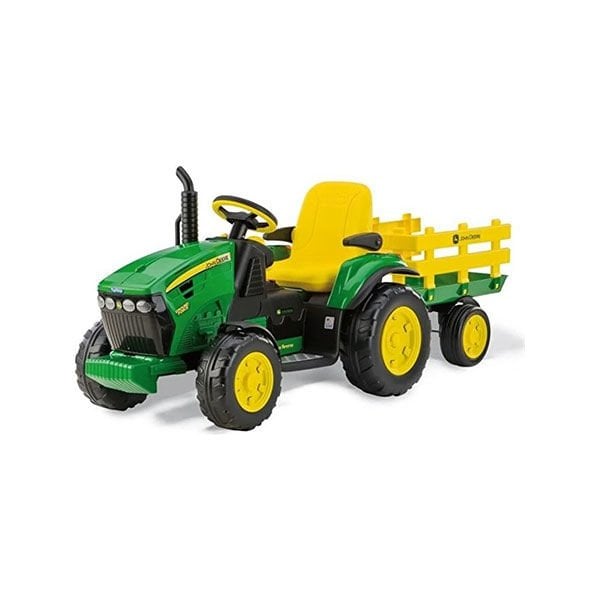 Peg Prego John Deere Ground Force Akülü Traktör 12V