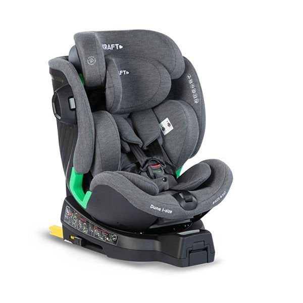 Kraft Dune Fix I-Size 0-36 Kg Oto Koltuğu Koyu Gri