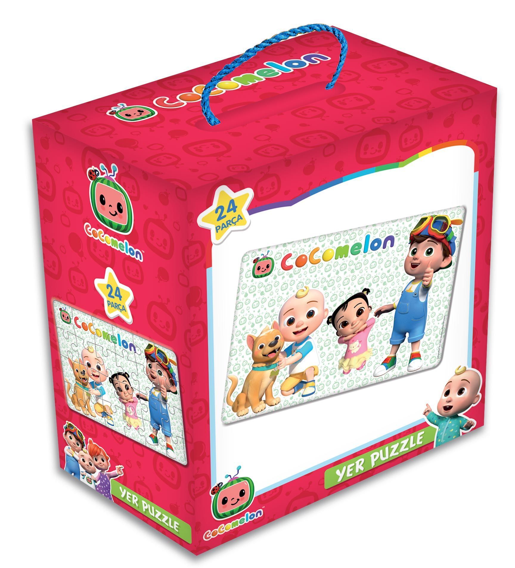 Laço Kids CO7839 Cocomelon Yer Puzzle 24 Parça