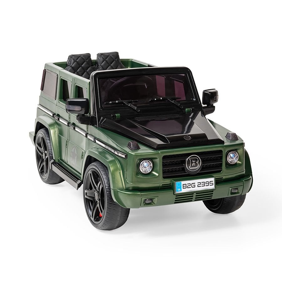 Baby2Go Safari 12V Akülü Araba Yeşil