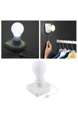 4 Adet Portatif Ipli Aç Kapa Ampül Lamba Pratik Çek Yak Taşınabilir Led Ampül Lamba