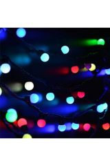 Yılbaşı Süslemesi Renkli 40 Led Minik Top Dolama Led Işık Zinciri (rgb) Fişli