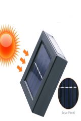 2 Adet Çift Led'li Güneş Enerjili Solar Dekoratif Aplik Aydınlatma
