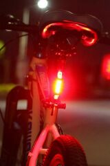 Çok Fonksiyonlu Bisiklet Ön Fener Ve Arka Far Usb Stop Uyarı Lambası 2'li Set
