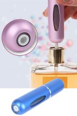 5 Adet Parfüm Şişesi Cep Boy Boş Parfüm Şişesinden Dolabilir Atomizer 5 Adet