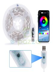 App Uygulamalı & Kumandalı Dreamcolor Multifonksiyon Dimmer Uyumlu Ip67 Waterproof 10 Mt Led Işık