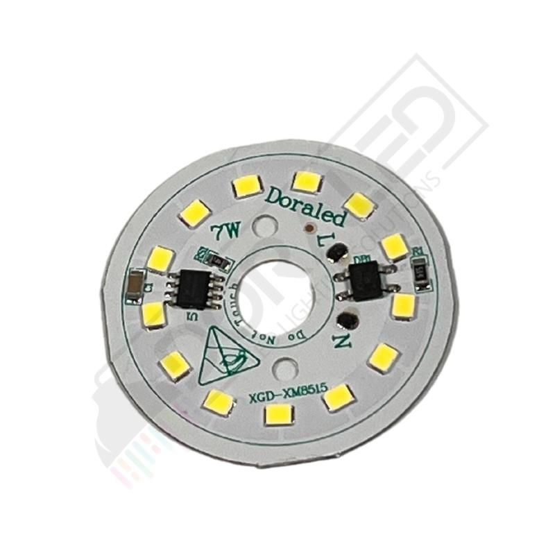 220Volt 7Watt Smd 5630 Ledli Led Modül 10mm Delik Çaplı Beyaz 220V 7W Avize Ledi 44MM(3 Adet)