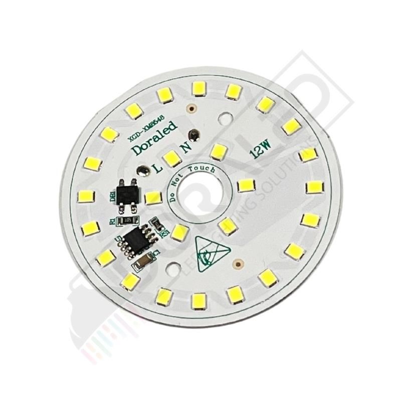 220Volt 12Watt Smd 5630 Ledli Led Modül Beyaz 10mm Delik Çaplı 220V 12W Avize Ledi 60mm(3 Adet)