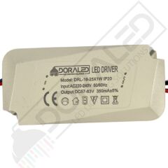 18-25X1W 320-350Ma 57-83V Power Led Driver IP20 Power Led Sürücü