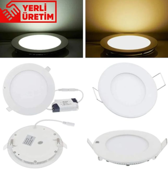 Sıvaaltı Beyaz (Gömme) Led Panel-Spot Lamba