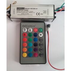 Rgb Power Led Driver Sürücü Ir Kumandalı 27-36 Led