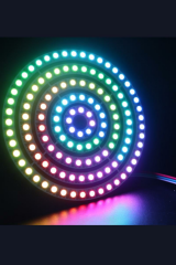 WS2812B Matrix Dijital Esnek Ekran 8 Led Halka RGB Led Ayrı Ayrı Adresli Matrix Ekran 5V