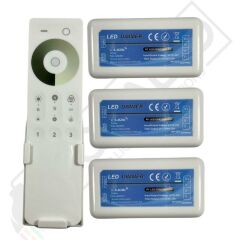 3 Kanal Touch - Dokunmatik RF Led Dimmer 12-24 Volt