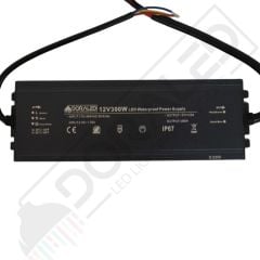 12 Volt 25 Amper IP67 Su Geçirmez Dış Cephe Led Adaptör 300 Watt