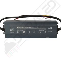 12 Volt 12,5 Amper IP67 Su Geçirmez Dış Cephe Led Adaptör 150 Watt