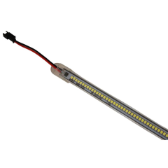 220 Volt 2835 Çubuk Led 30 CM Kasalı Dim Edilebilir Bar Led 220v Beyaz 6000-6500K-Şeffaf Cam