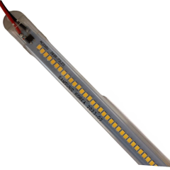 220 Volt 2835 Çubuk Led 30 CM Kasalı Dim Edilebilir Bar Led 220v Gün Işığı 3000-3200K-Şeffaf Cam