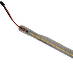 220 Volt 2835 Çubuk Led 30 CM Kasalı Dim Edilebilir Bar Led 220v Gün Işığı 3000-3200K-Şeffaf Cam