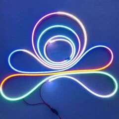 6X12 MM WS2811 Pixel Neon Şerit Led 12 Volt 5 Metre (2.5 Cm De Kesilebilir)