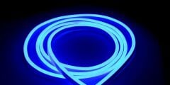 Mavi Neon Led 220 V Tak Çalıştır 5m 220 volt 8x16mm 1S