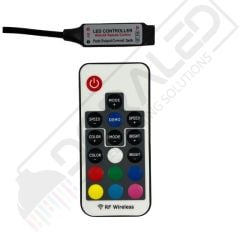 RGB KONTROL MODÜLÜ RF USB Giriş 5-24 Volt LED şerit için