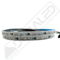 WS2811 Kalın Silikonlu İP68 ARGB Pixel Şerit Led 12 Volt 5m