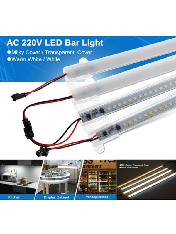 220 Volt 4014 Çubuk Led 50 CM Kasalı Dim Edilebilir Bar Led 220v