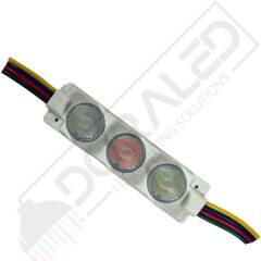 12 Volt 3 Watt Üçlü RGB Modül (10 Adet)