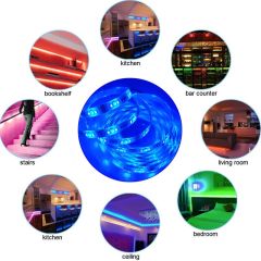 Tuya Destekli Wifi Kontrollü RGB Şerit Led Set 10M