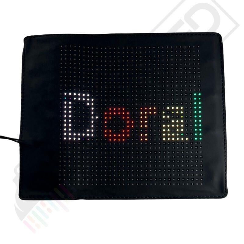 Bluetooth Lu Telefon Kontrollü S3232 Flexible Matrix Led Ekran 5V (230*187mm panel)