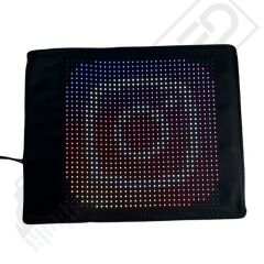 Bluetooth Lu Telefon Kontrollü S3232 Flexible Matrix Led Ekran 5V (230*187mm panel)