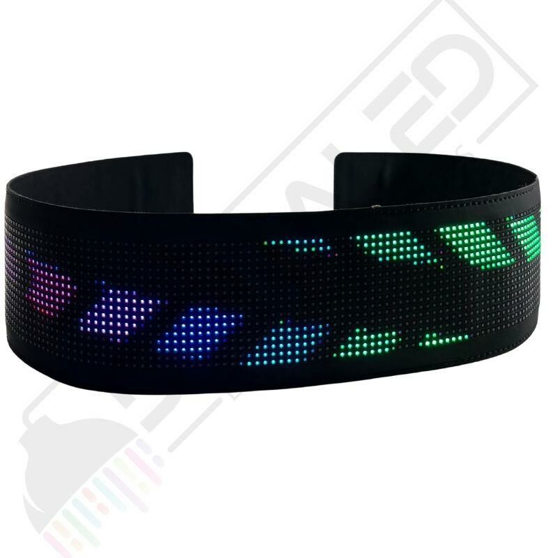 Bluetooth Lu Telefon Kontrollü F16192 Flexible Matrix Led Ekran 5V (788*90mm)