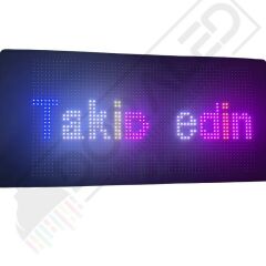 Bluetooth Lu Telefon Kontrollü S3296 Flexible Matrix Led Ekran 5V (672*218mm)