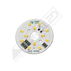 12Volt 7Watt Smd 5630 Ledli Led Modül 10mm Delik Çaplı Gün Işığı 12V 7W Avize Ledi 44mm(3 Adet)