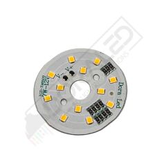 12Volt 7Watt Smd 5630 Ledli Led Modül 10mm Delik Çaplı Gün Işığı 12V 7W Avize Ledi 44mm(3 Adet)