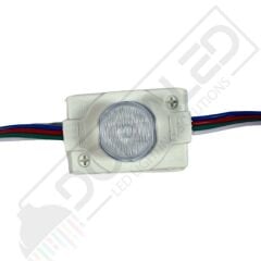 24 Volt Beyaz 1,5 Watt Tekli Lensli 3030 Reklamcı Modül IP65 (10 Adet)