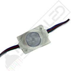 24 Volt Beyaz 1,5 Watt Tekli Lensli 3030 Reklamcı Modül IP65 (10 Adet)