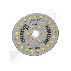 12Volt 12Watt Smd 5630 Ledli Led Modül Gün Işığı 10mm Delik Çaplı 12V 12W Avize Ledi 60mm(3 Adet)