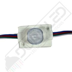 12 Volt Beyaz 1,5 Watt Tekli Lensli 3030 Reklamcı Modül IP65 (10 Adet)