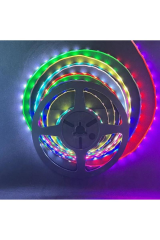 5 Volt 5MM 90 Ledli RGB 3535 Şerit Led 5M