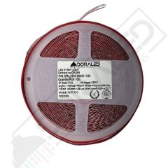 220 Volt Dim Edilebilir Şerit Led 10 Cm De Kesilebilir M/120 Led Gün Işığı 10M İP20