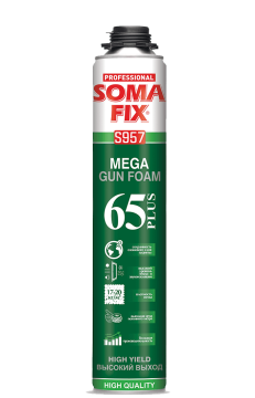 Somafix Mega Plus Tabancalı Poliüretan Köpük S957