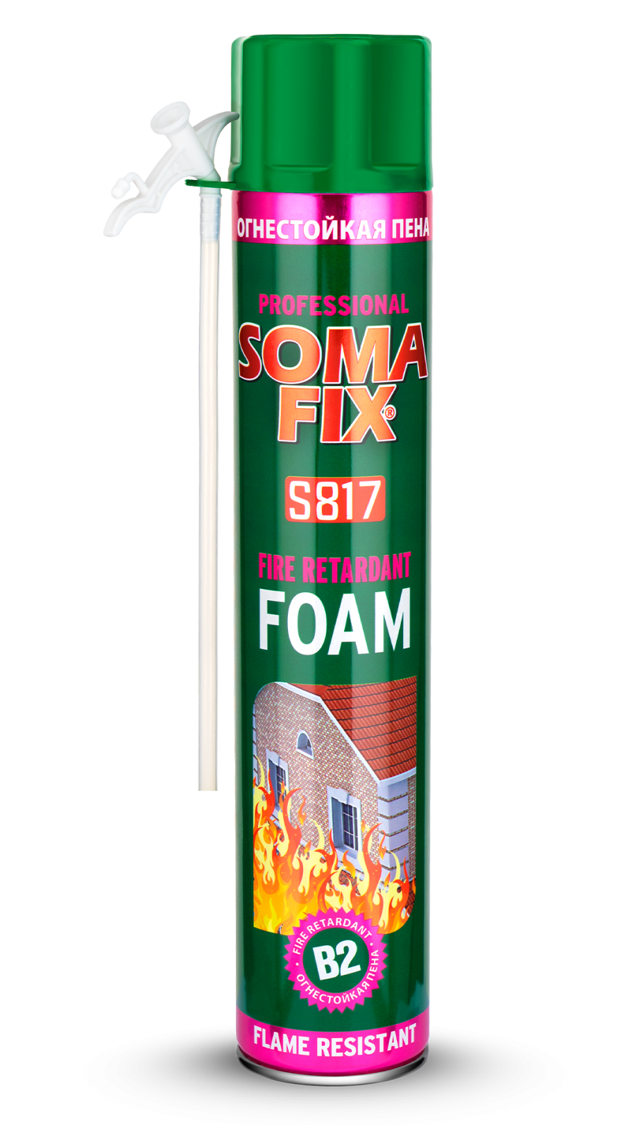 Somafix Yangına Karşı Dayanıklı Poliüretan B2 Köpük S817