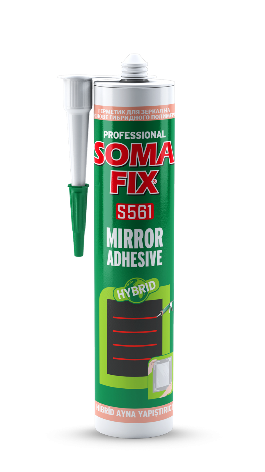 Somafix Hibrit Ayna Yapıştırıcı S561
