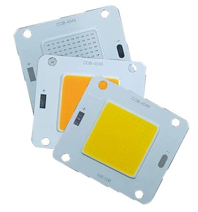 12 Volt 50 Watt Cob Led Sarı (Amber)