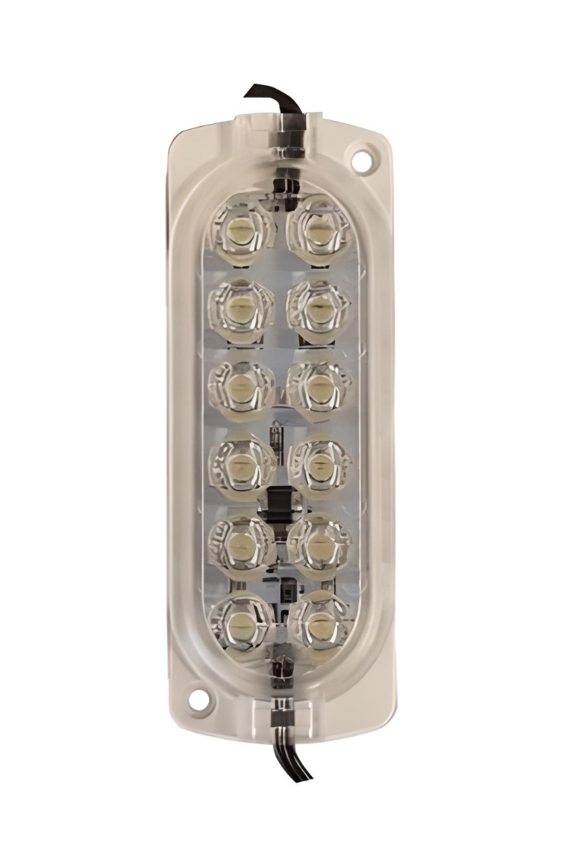 12 Volt 12 Ledli 2.4 Watt Animasyonlu Çakar Modül Beyaz
