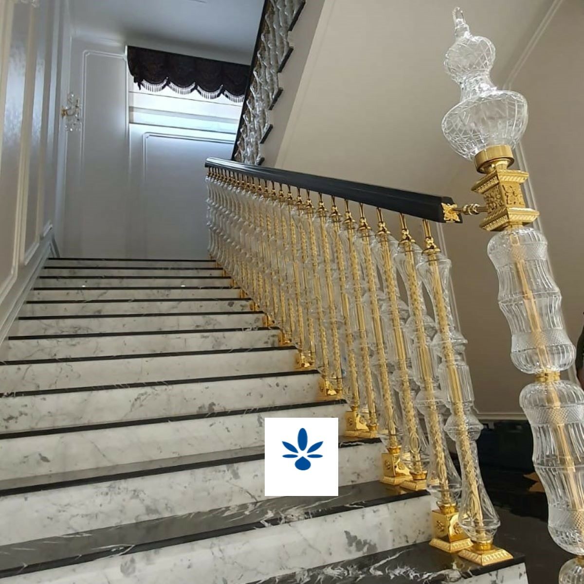 Atlas Kristal Merdiven Korkulukları