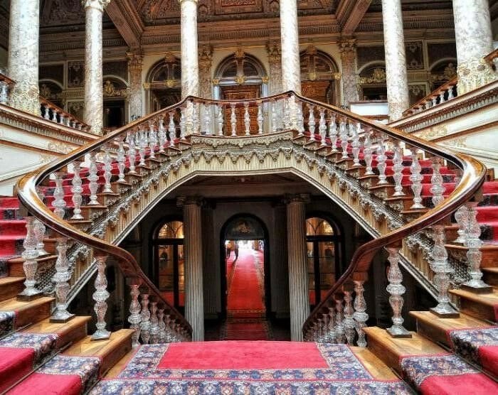 Dolmabahçe Kristal Merdiven Korkulukları