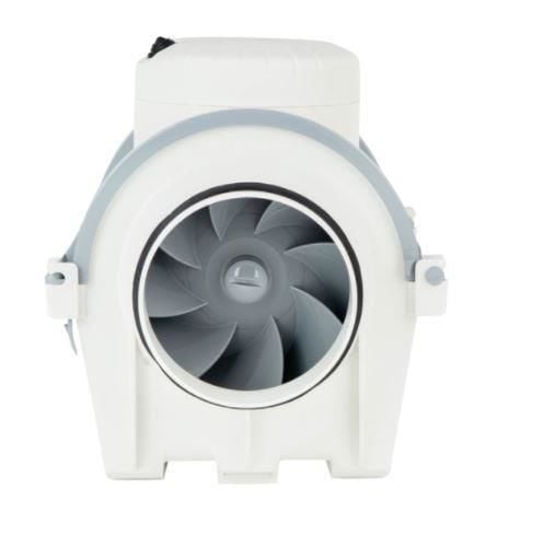 S&P TD Evo-250 Plastik Yuvarlak Karma Akışlı Kanal Tipi Fan [1400m³/h]