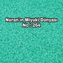 No: 264 Miyuki Delica 11/00 DB2122 | Su Yeşili 3 gram
